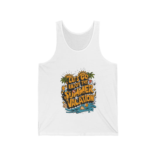 Tank Top: Tropical Vacation Vibes