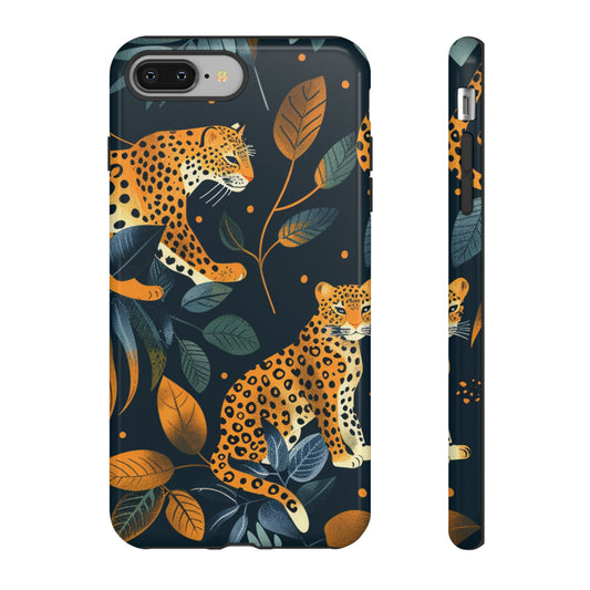 Durable Phone Case | Midnight Jungle Prowl