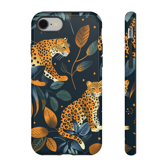 Durable Phone Case | Midnight Jungle Prowl