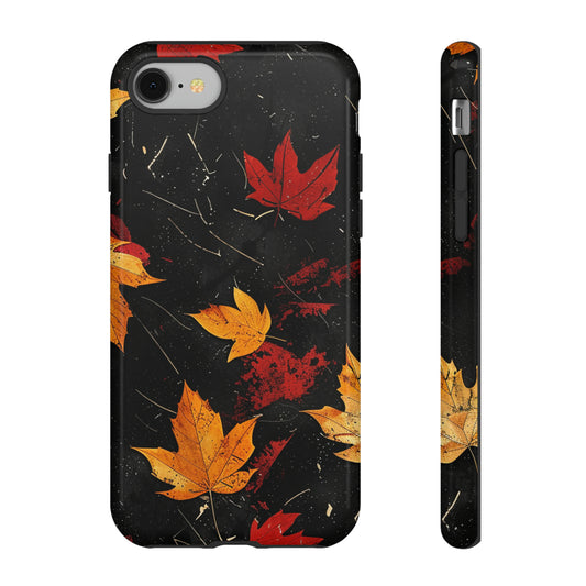 Durable Phone Case | Autumn Noir Foliage