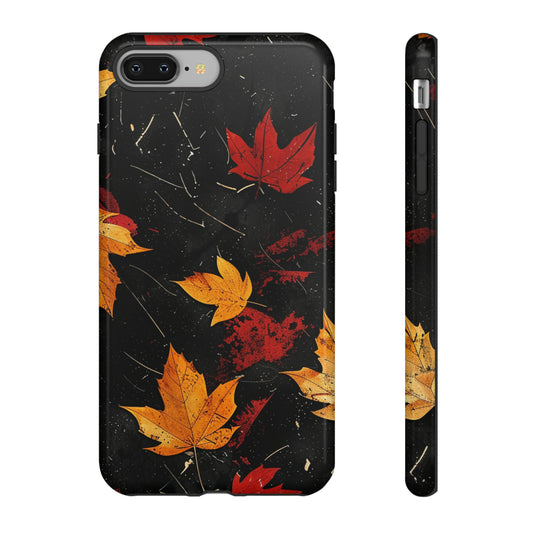 Durable Phone Case | Autumn Noir Foliage