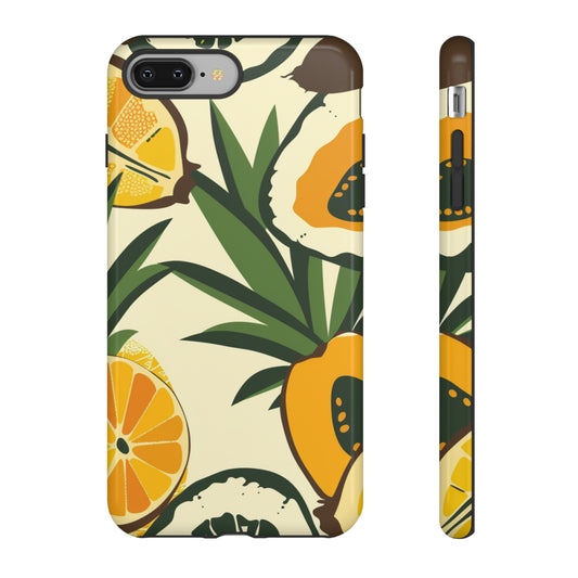 Durable Phone Case | Tropical Citrus Medley