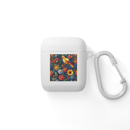 AirPods and AirPods Pro Case Cover | Vibrant Floral Aviary