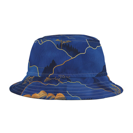 Bucket Hat | Indigo Mountain Harmony