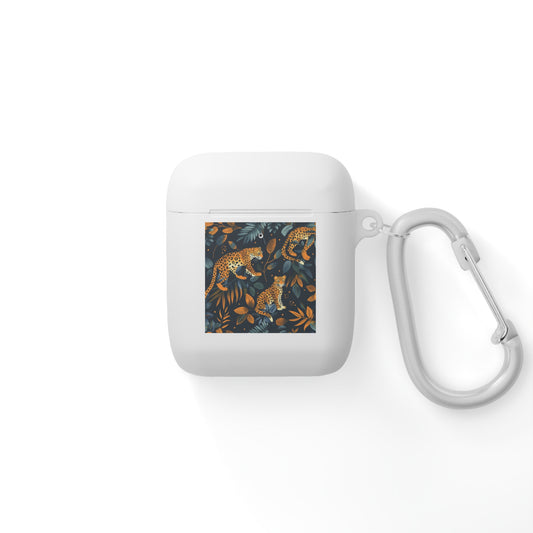 AirPods and AirPods Pro Case Cover | Midnight Jungle Prowl